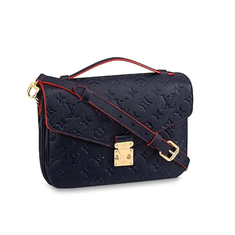 Louis Vuitton LV Women Pochette Métis Handbag in Monogram Empreinte Leather - LULUX