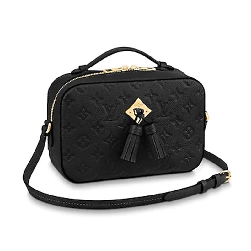 Louis Vuitton LV Women Saintonge Handbag in Monogram Empreinte Leather - LULUX