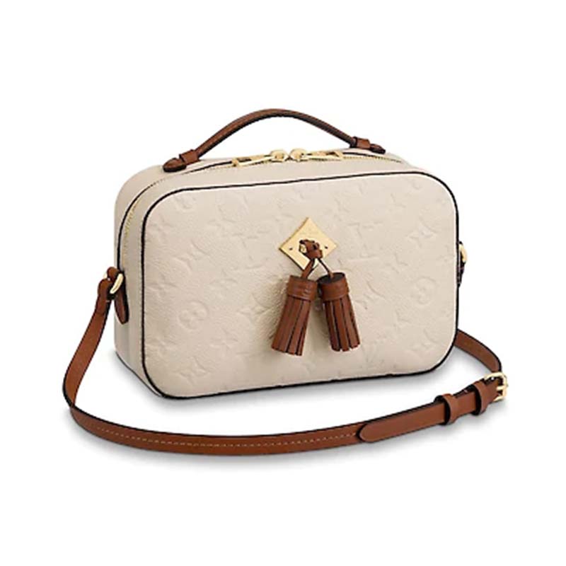 Louis Vuitton LV Women Saintonge Handbag in Monogram Empreinte Leather - LULUX