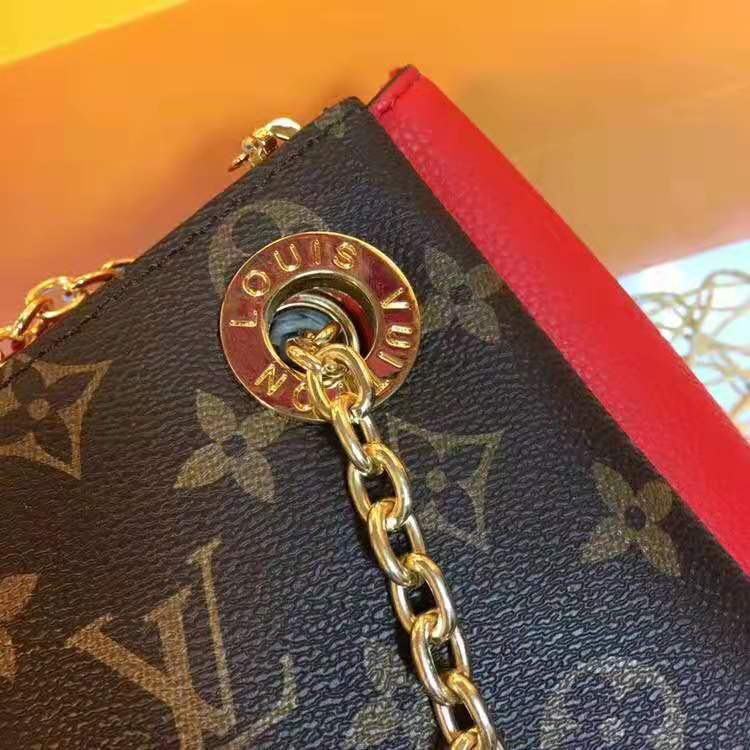 Louis Vuitton LV Women Surene BB Handbag in Monogram Canvas and Grained ...