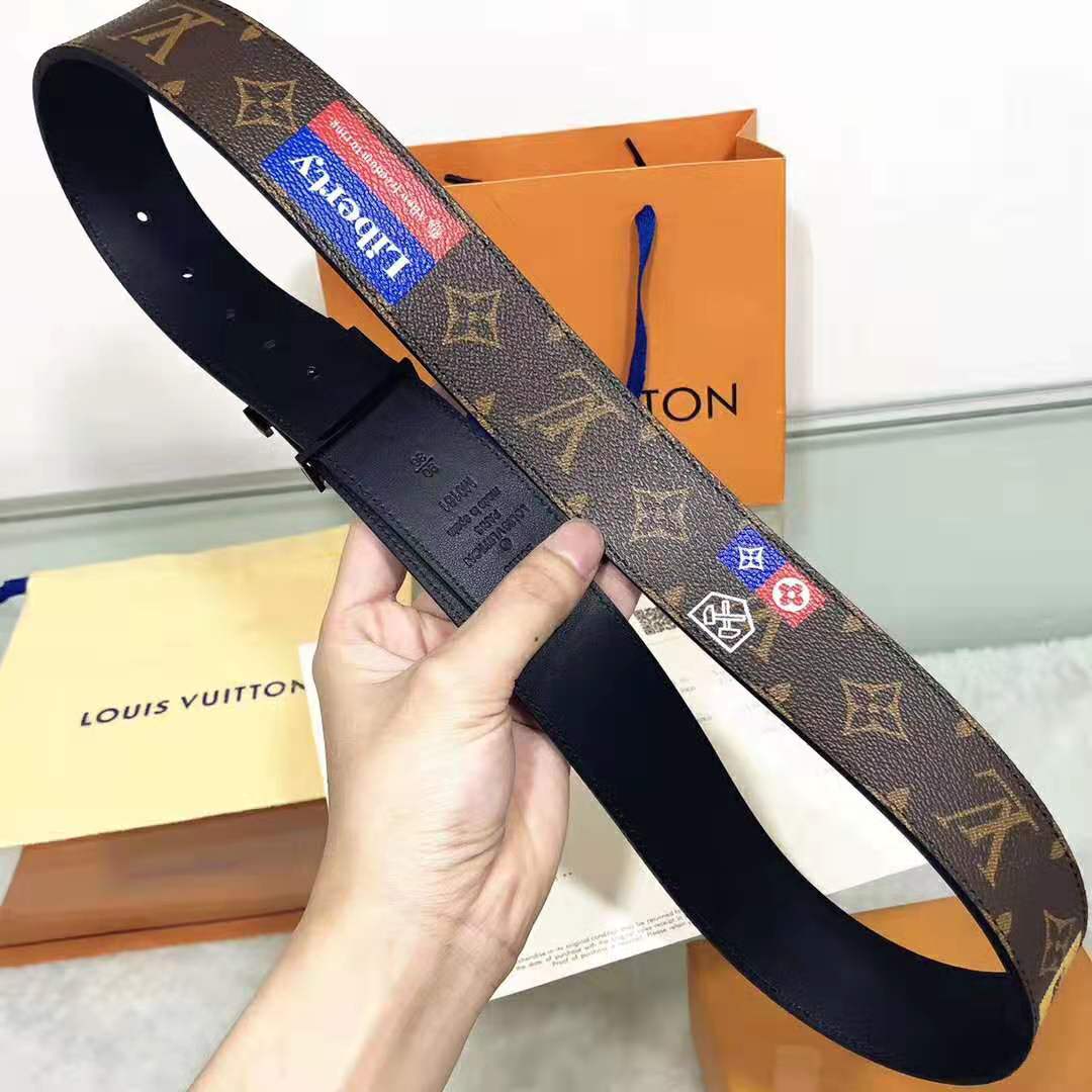 Louis Vuitton Shape Monogram Belt 40mm