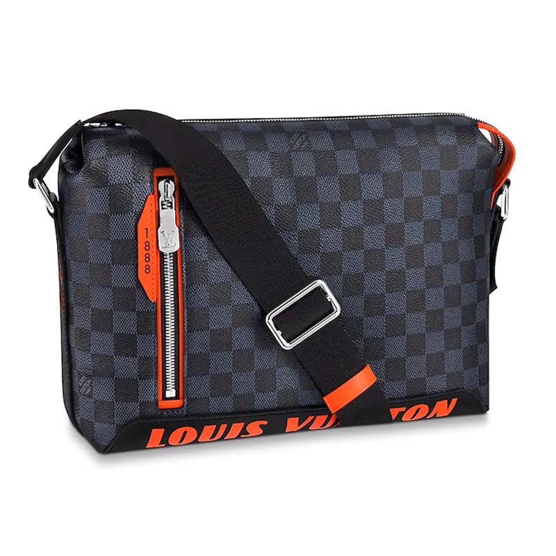 LOUIS VUITTON Damier Cobalt Race Discovery Backpack PM