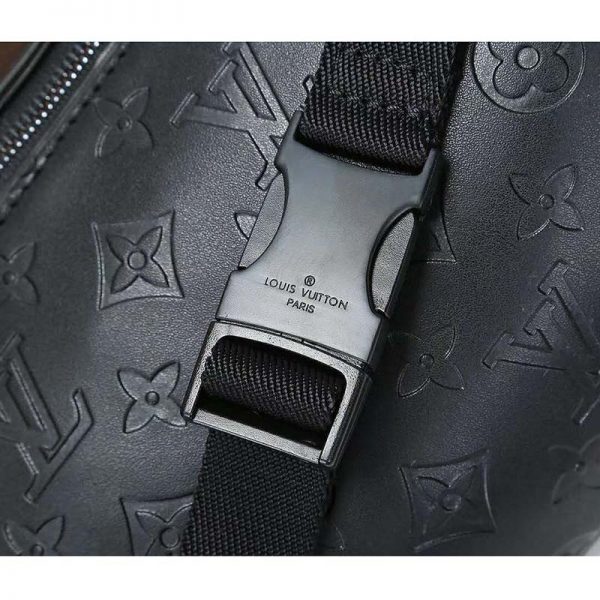 Louis Vuitton LV Men Discovery Bumbag in Monogram Shadow Calf Leather ...