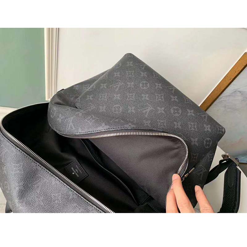 Louis Vuitton LV Unisex Discovery Backpack PM in Supple Monogram Eclipse Coated Canvas - LULUX