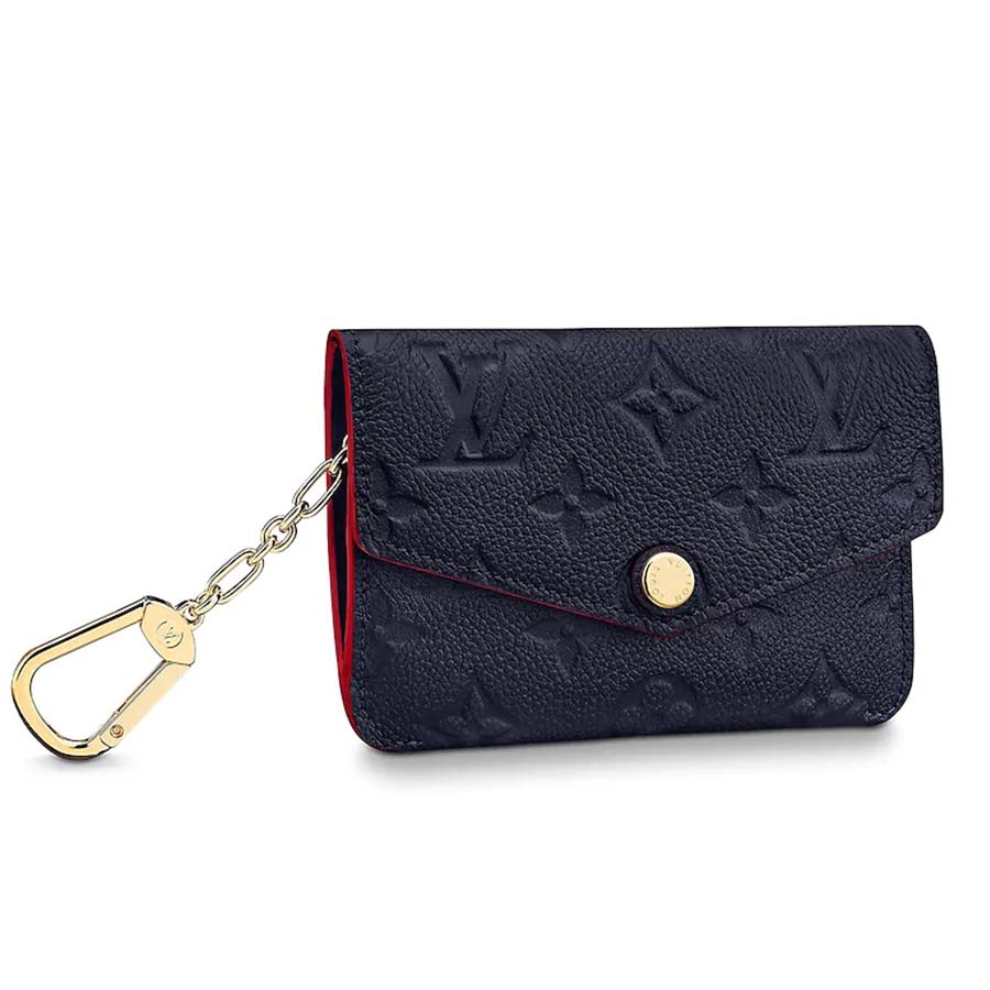 Louis Vuitton LV Unisex Key Pouch Wallet in Monogram Empreinte Leather