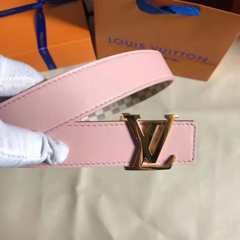 Louis Vuitton LV Unisex LV Initiales 30mm Reversible Belt in Damier ...