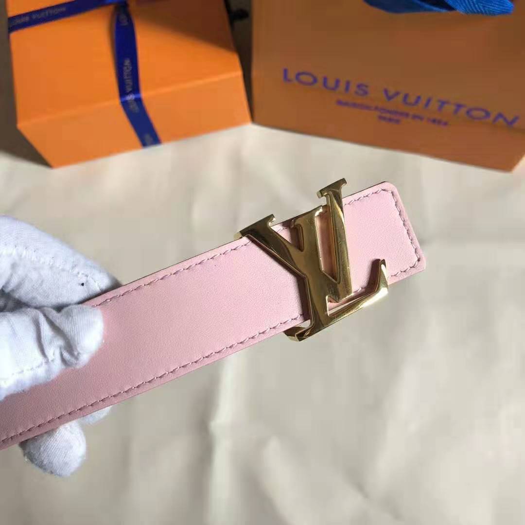 Louis Vuitton Pink Monogram Canvas and Leather Initiales