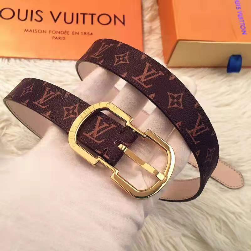 Louis Vuitton Mini Monogram 25mm Belt - Brown Belts, Accessories -  LOU323690