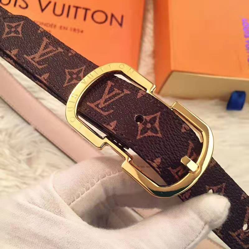 Louis Vuitton 2018 Mini 25MM Belt - Brown Belts, Accessories - LOU692200