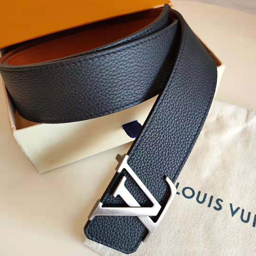 Louis Vuitton LV Pyramide 40mm Belt Monogram. Size 90 cm