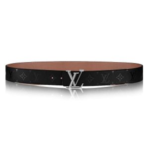 Louis Vuitton Virgil Abloh LV Initials Belt Reversible Distorted Damier  100cm!
