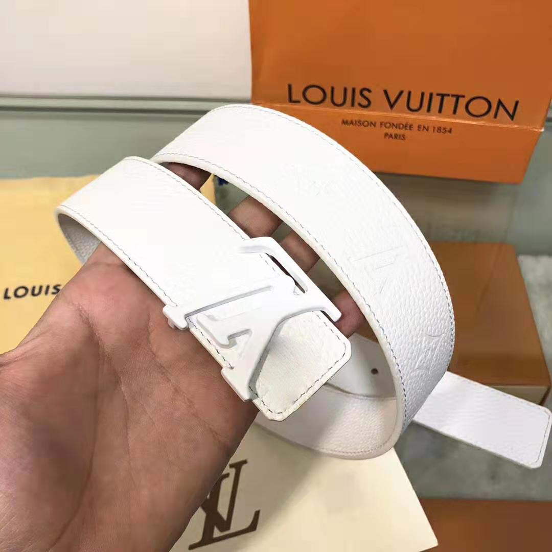 Louis Vuitton Reversible Belt Clouds