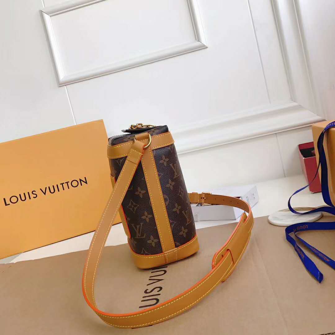 Louis Vuitton Legacy Milk Box Bag Monogram Canvas Brown 8602439