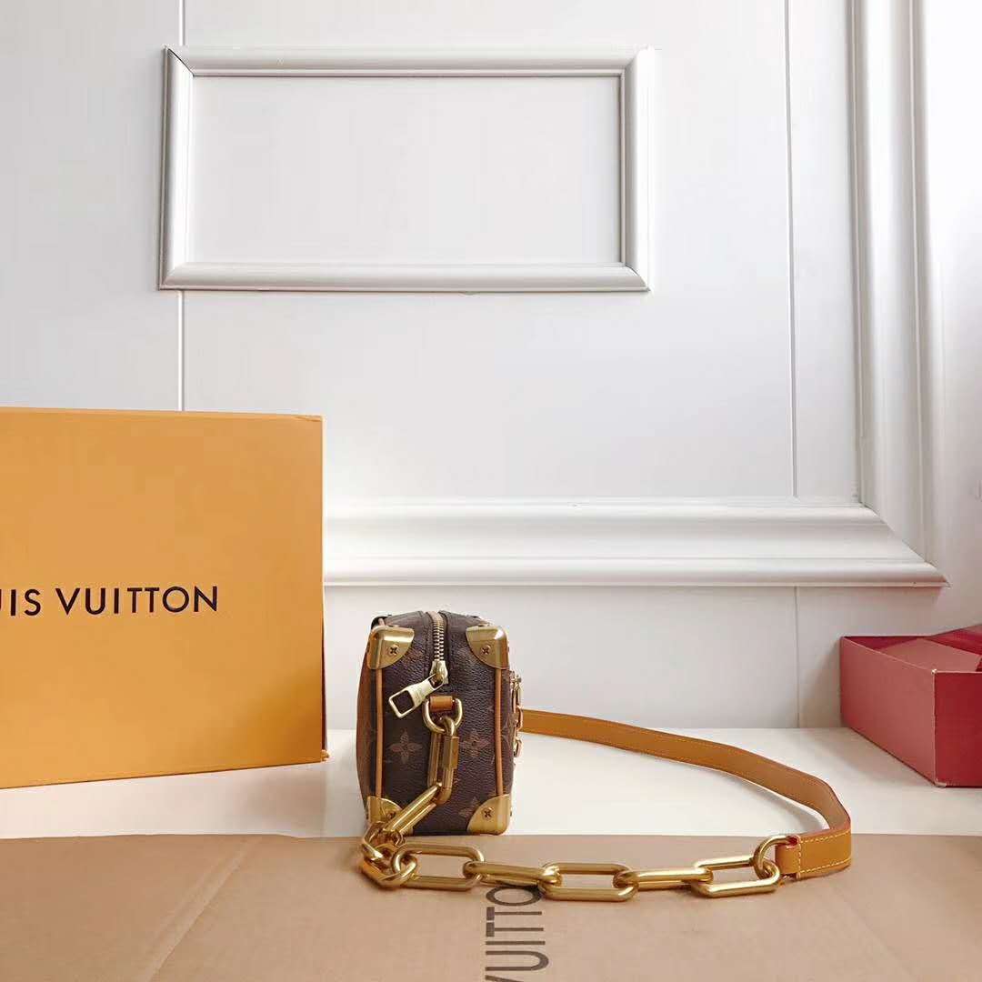 M68970 Louis Vuitton Monogram Motif Mini Soft Trunk