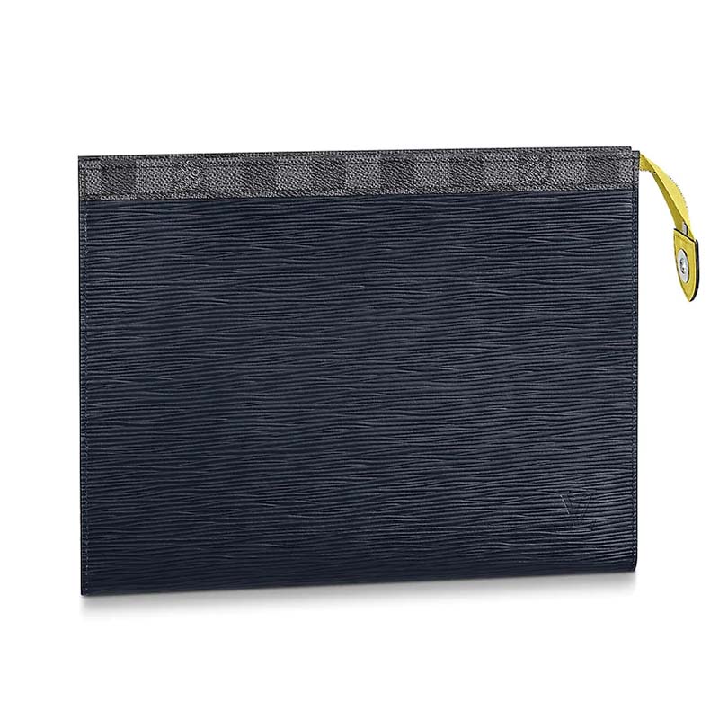 Louis Vuitton Monogram Galaxy Pochette Voyage MM - Grey Portfolios