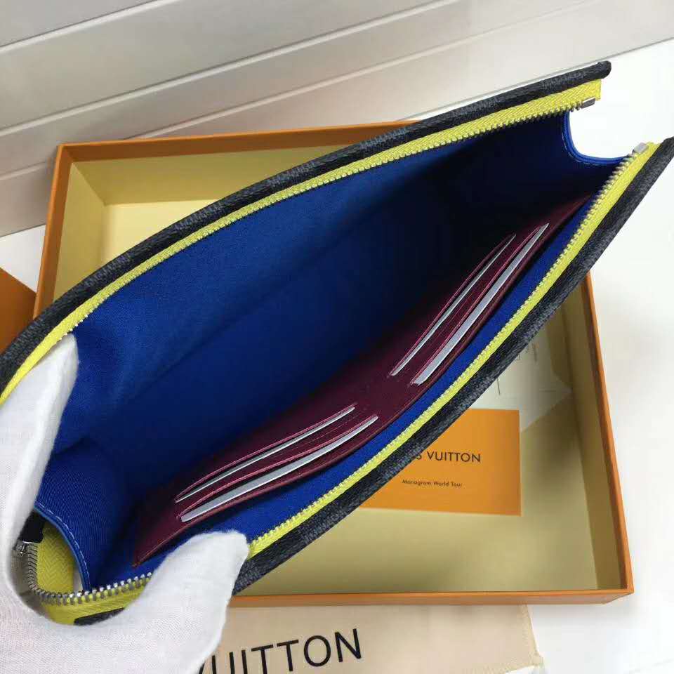 Louis Vuitton LV Unisex Pochette Voyage MM Bag in Epi Leather - LULUX