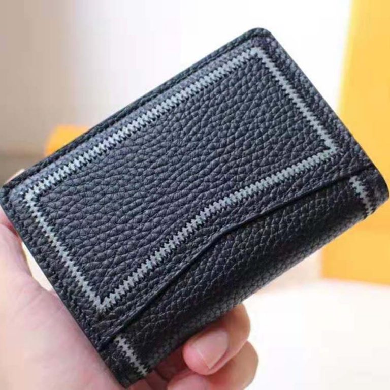 Louis Vuitton LV Unisex Pocket Organizer Wallet in Taurillon Leather ...