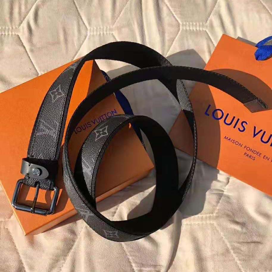 Louis Vuitton Lv Signature 35mm Belt Mp134u