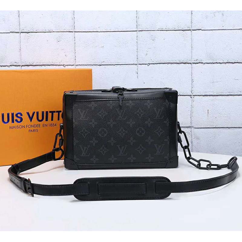 Louis Vuitton LV Unisex Soft Trunk Bag in Monogram Eclipse Coated ...