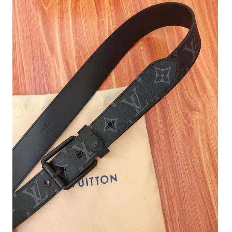 Louis Vuitton Utility Belt Bag Monogram Eclipse Canvas