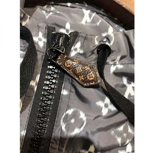 louis vuitton short hooded parka