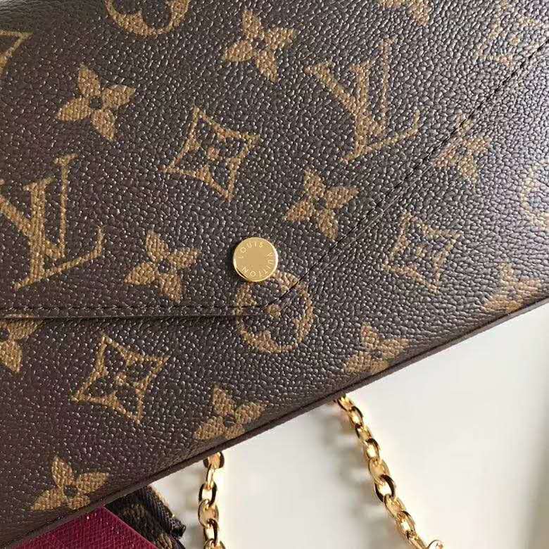 POCHETTE FELICIE LOUIS VUITTON With WHAT FITS And MOD SHOTS 