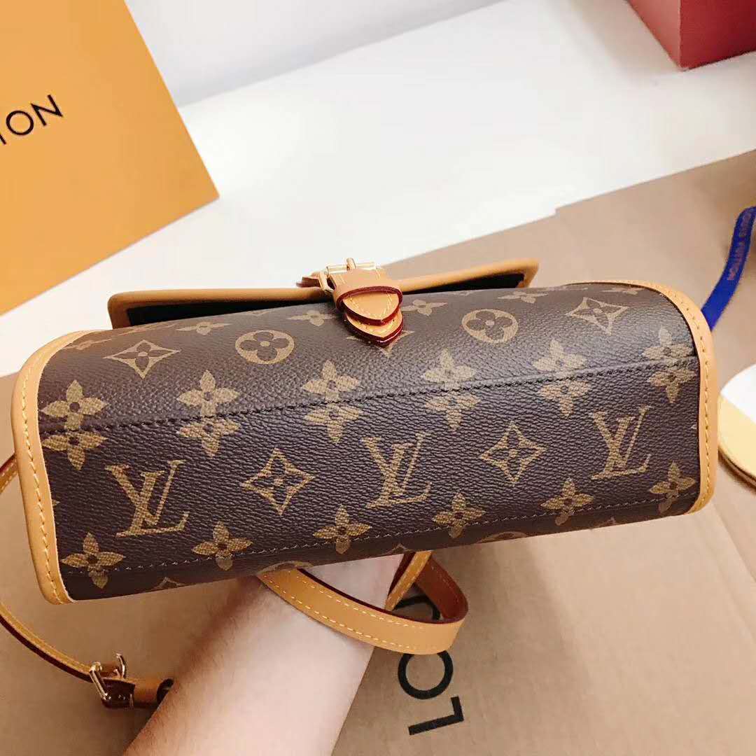 Louis Vuitton LV Women LV Ivy Bag in Monogram Coated Canvas-Brown - LULUX