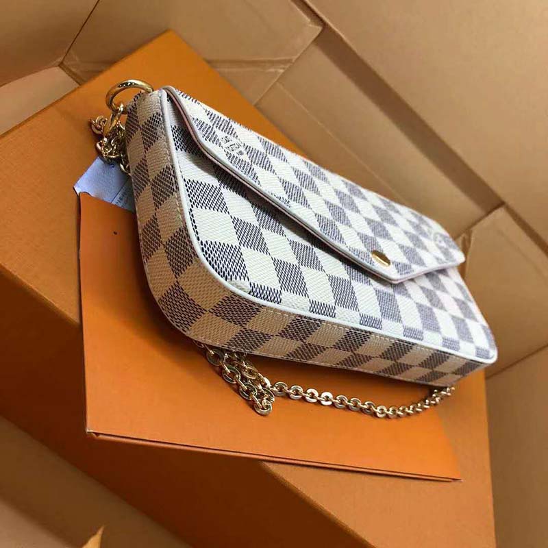 Lv Damier Azur Pochette Felicie Lv | semashow.com