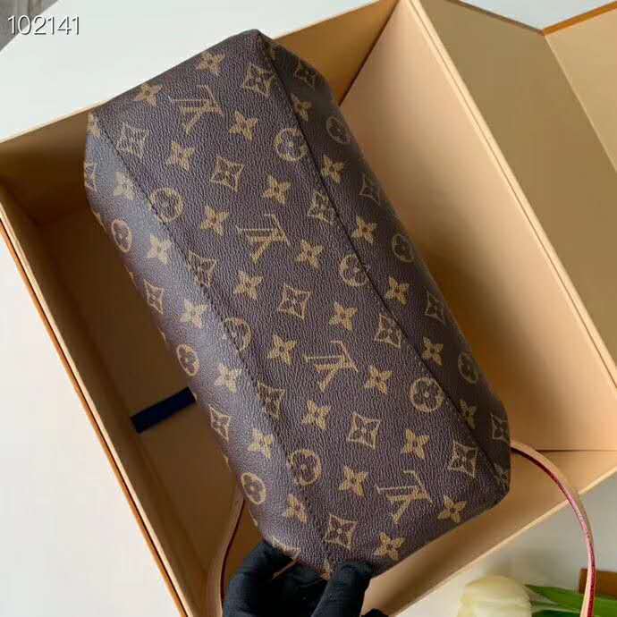 Louis Vuitton LV Women Rivoli PM Handbag in Monogram Coated Canvas-Brown - LULUX