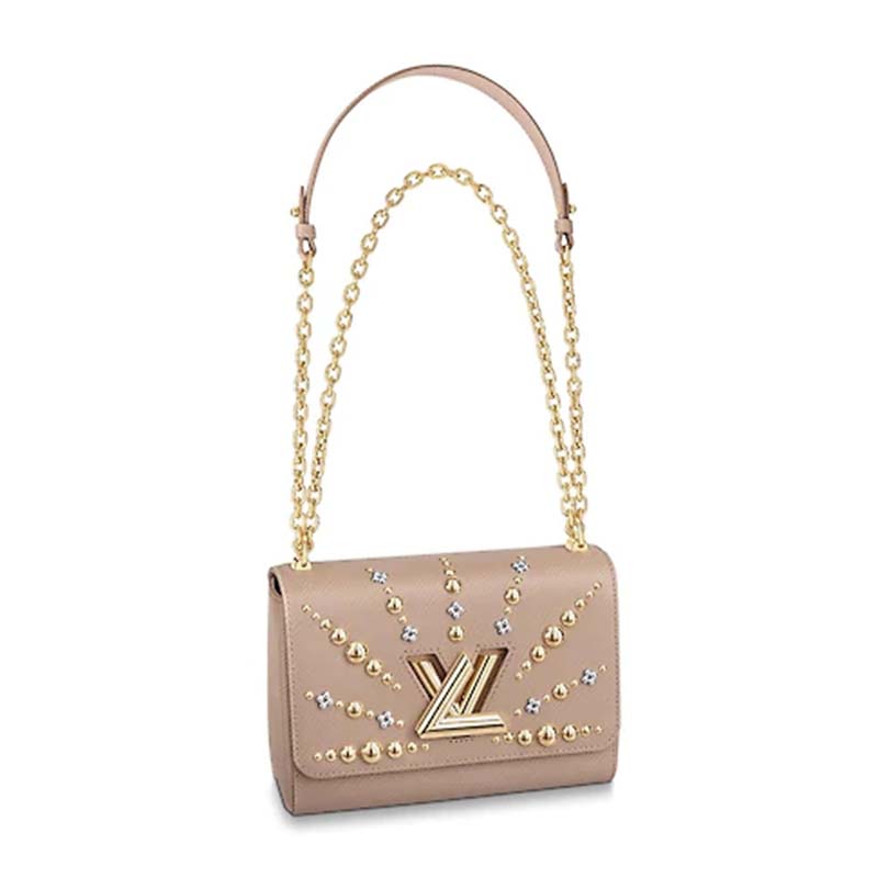 Louis Vuitton LV Women Twist MM Chain Bag in Epi Leather - LULUX