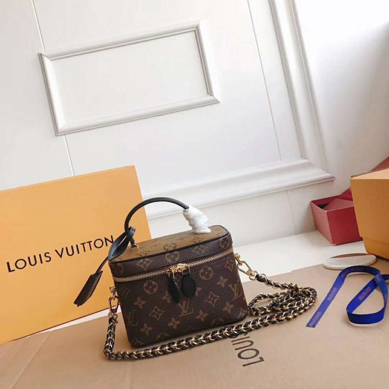 Louis Vuitton LV Unisex Vanity PM in Monogram Canvas-Brown - LULUX