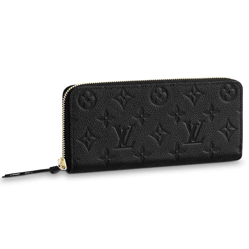 Leather purse Louis Vuitton Black in Leather - 34342326