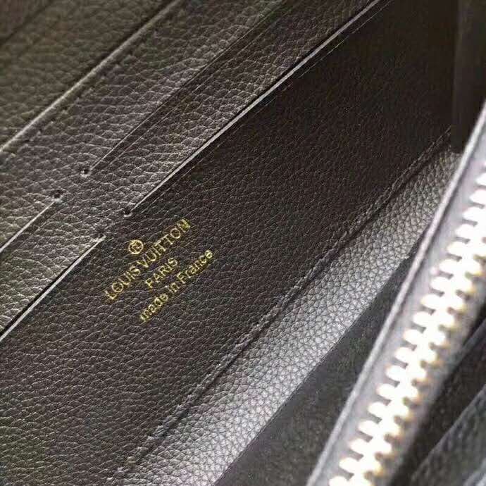 Louis Vuitton LV Women Clémence Wallet in Supple Monogram Empreinte Leather - LULUX