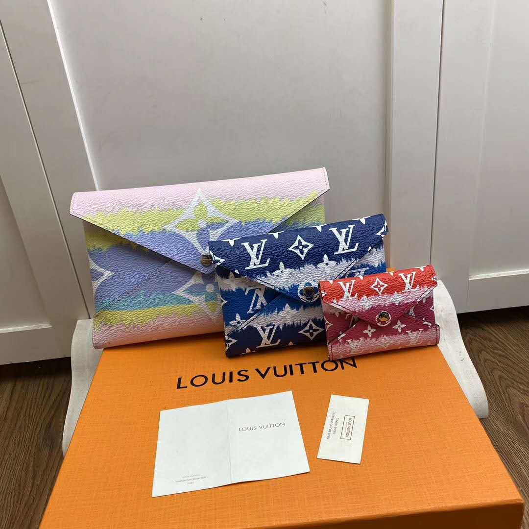 Louis Vuitton LV Women LV Escale Pochette Kirigami Monogram Canvas - LULUX