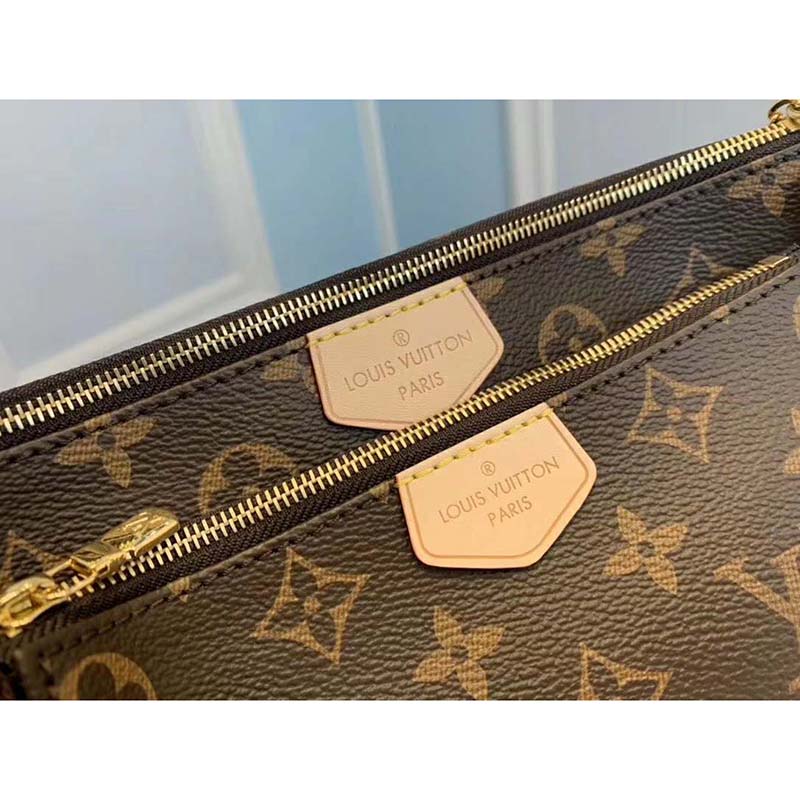 Louis Vuitton LV Women Multi-Pochette Accessoires Bag Monogram Canvas-Pink - LULUX
