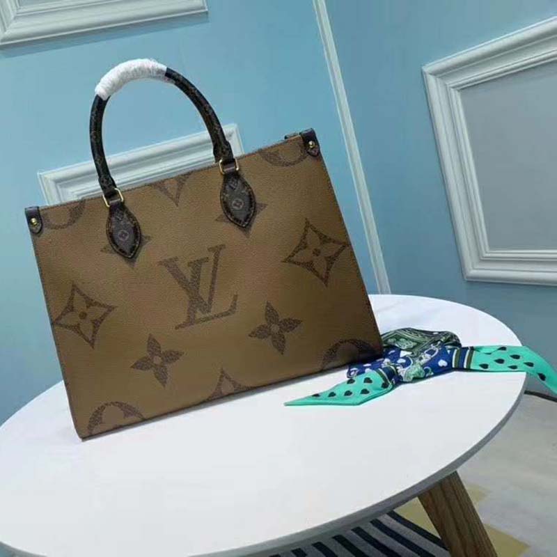 Louis Vuitton On The Go Mm Tote Bag | semashow.com