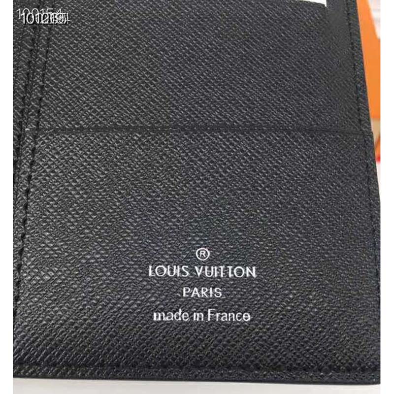 Louis Vuitton LV Unisex Brazza Wallet Monogram Eclipse Canvas-Grey - LULUX