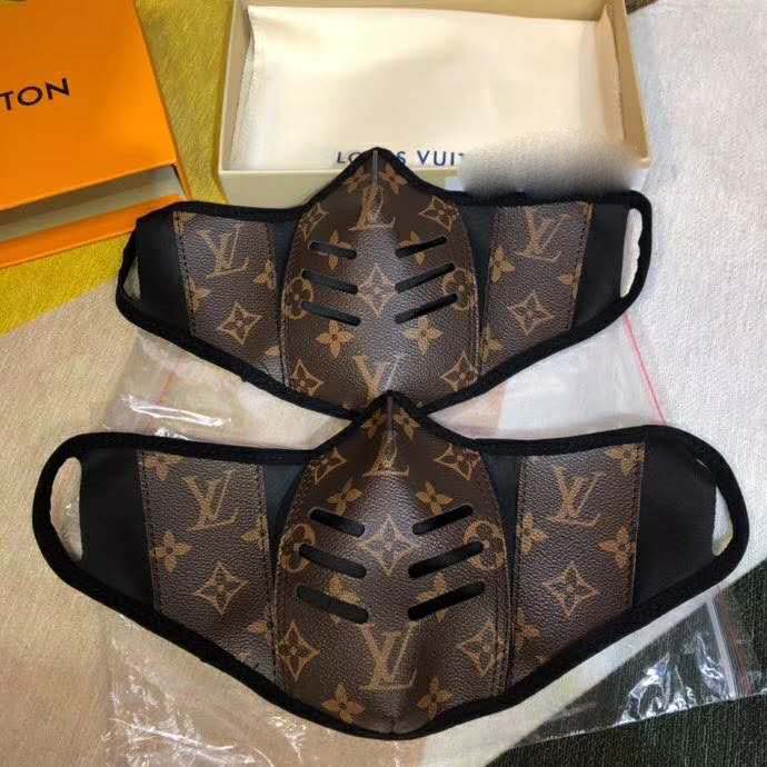 Chanel And Louis Vuitton Masks
