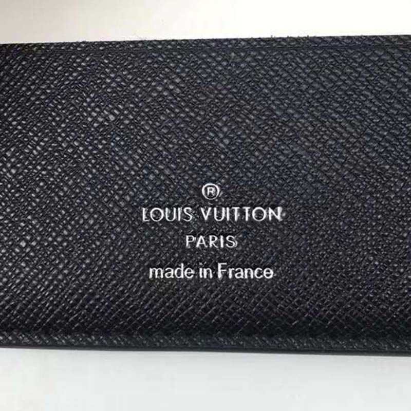 Louis Vuitton Multiple Wallet Monogram Eclipse Canvas Black 1229382