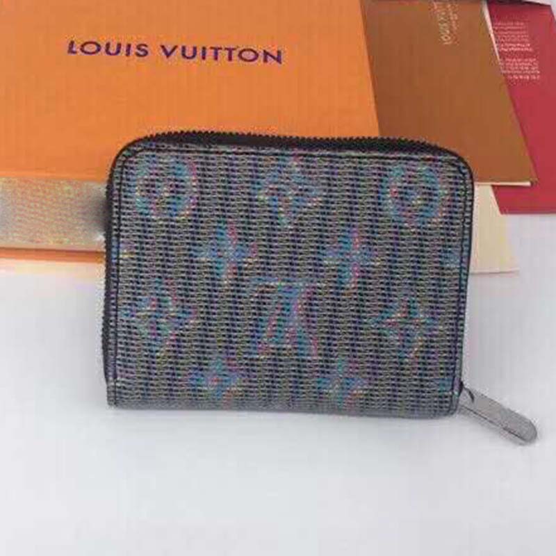 Louis Vuitton White Monogram Vernis Stickers Zippy Coin Purse