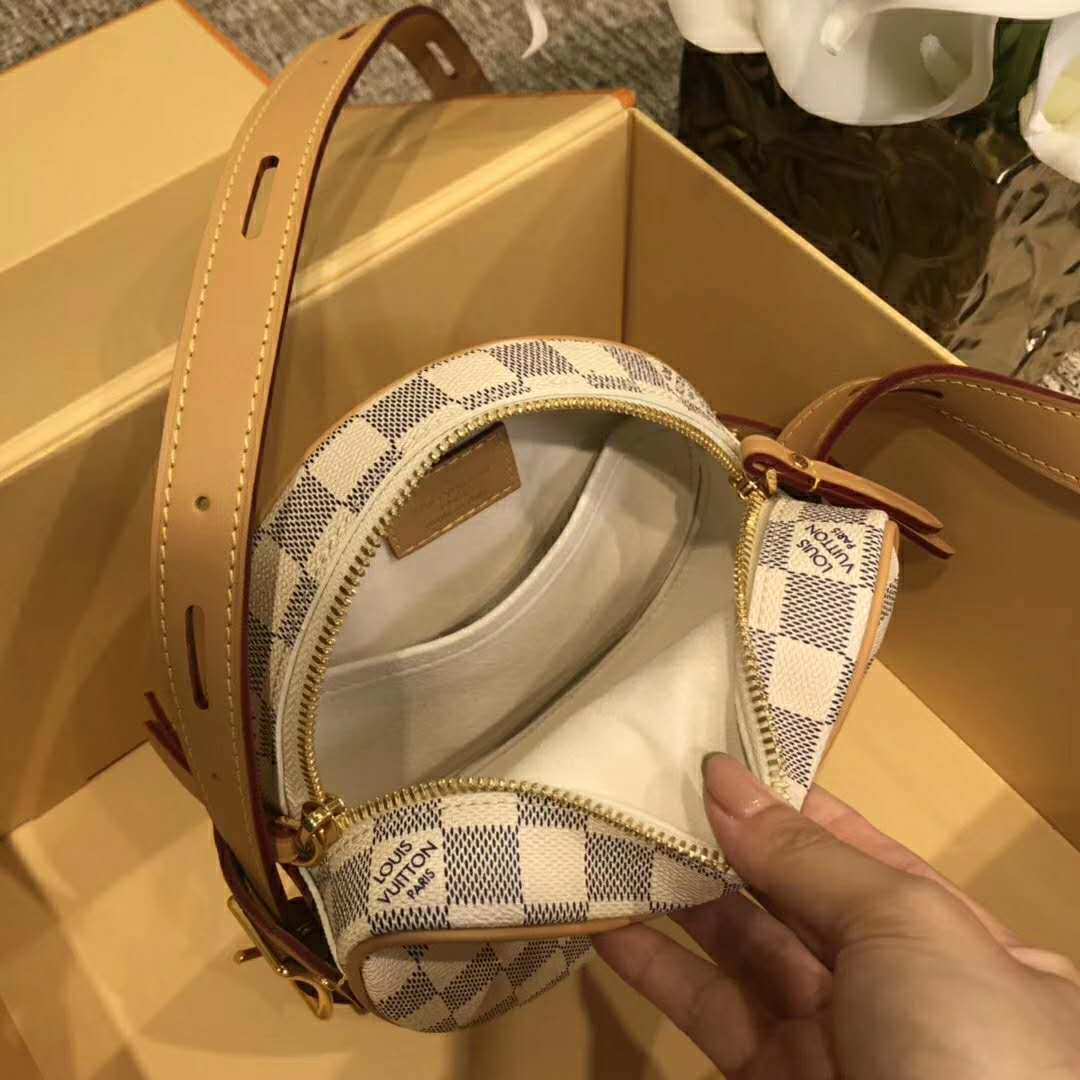Louis Vuitton Pee Boite Chapeau Hat Box Handbag Brown - NOBLEMARS