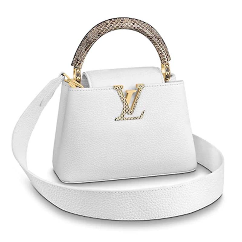 Shop Louis Vuitton CAPUCINES Capucines Pm (M54663, M54663) by