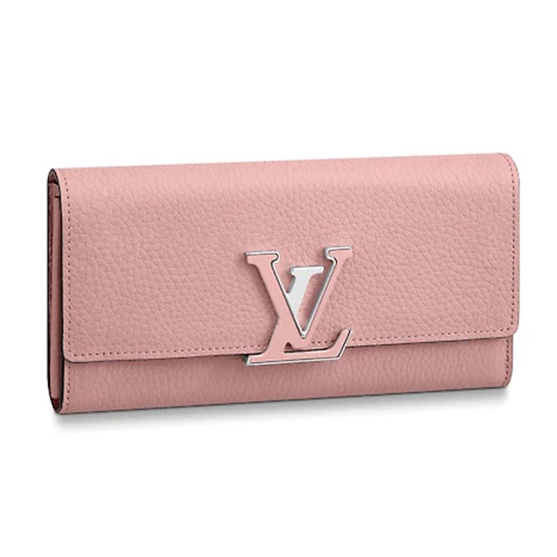 Louis Vuitton LV Women Capucines Wallet in Taurillon Leather - LULUX