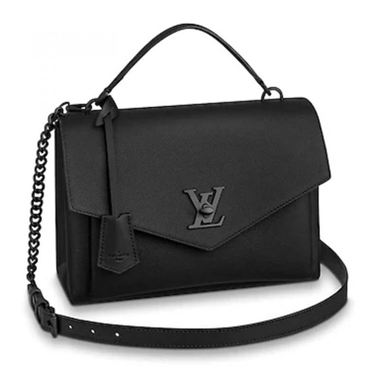 Louis Vuitton, Crossbody Mylockme M51418 Bb Noir / Black Calfskin Leath