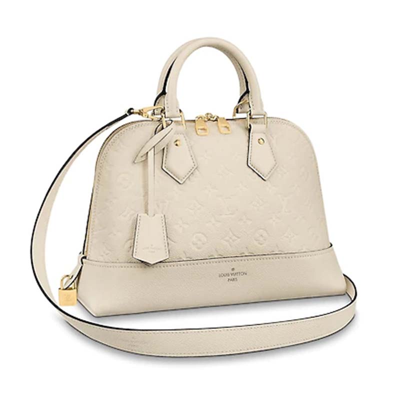 Louis Vuitton LV Women Neo Alma PM Handbag Embossed Monogram Leather - LULUX