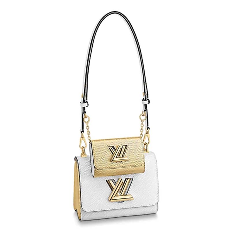 Louis Vuitton LV Women Twist PM and Twisty Epi leather-White - LULUX