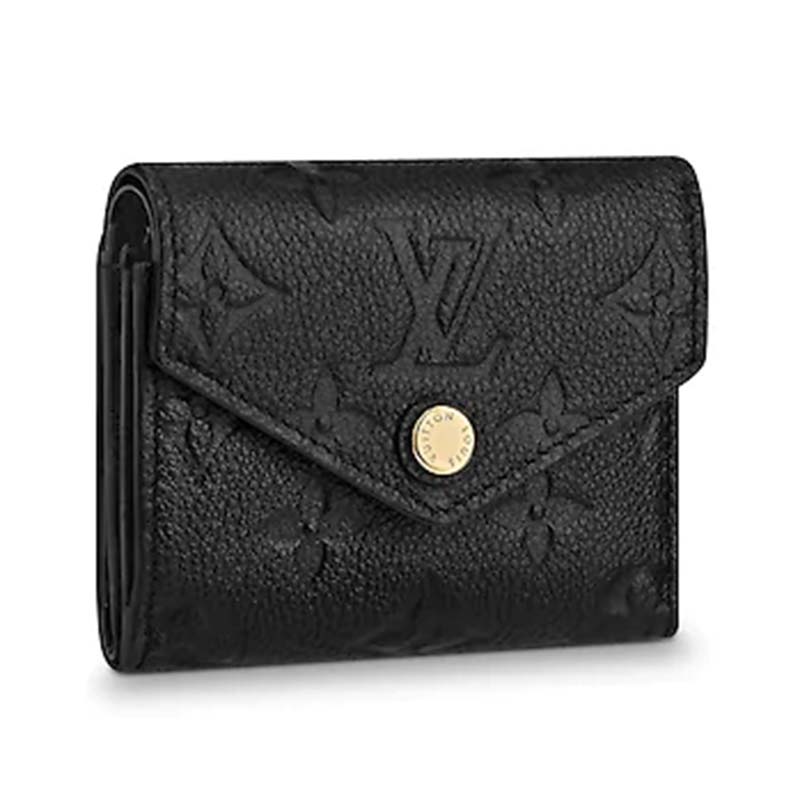 Louis Vuitton LV Women Zoé Compact Wallet Monogram Empreinte Leather - LULUX