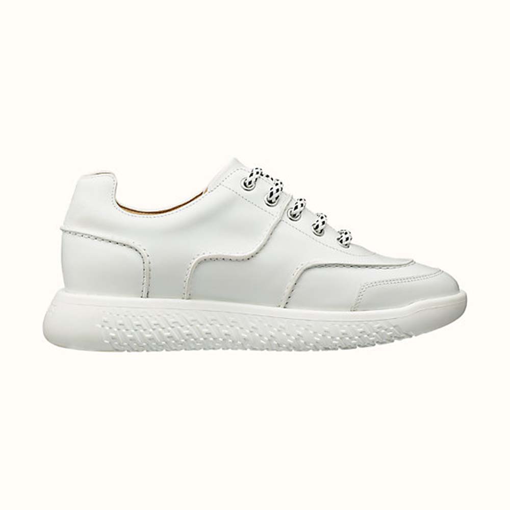 hermes white sneakers