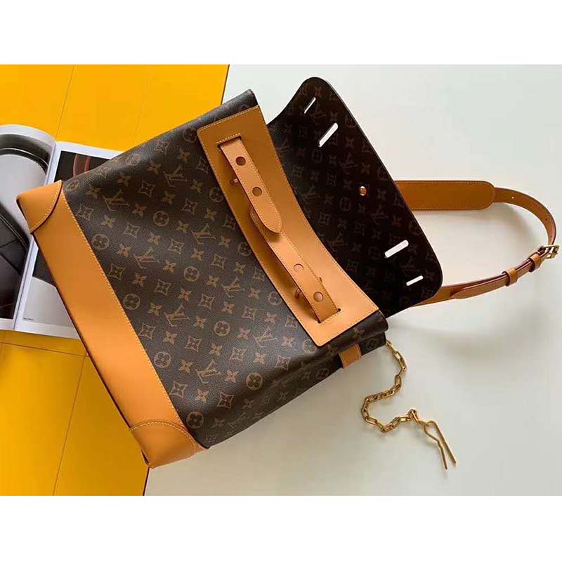 Louis Vuitton LV Men Steamer PM Bag Monogram Canvas-Brown - LULUX