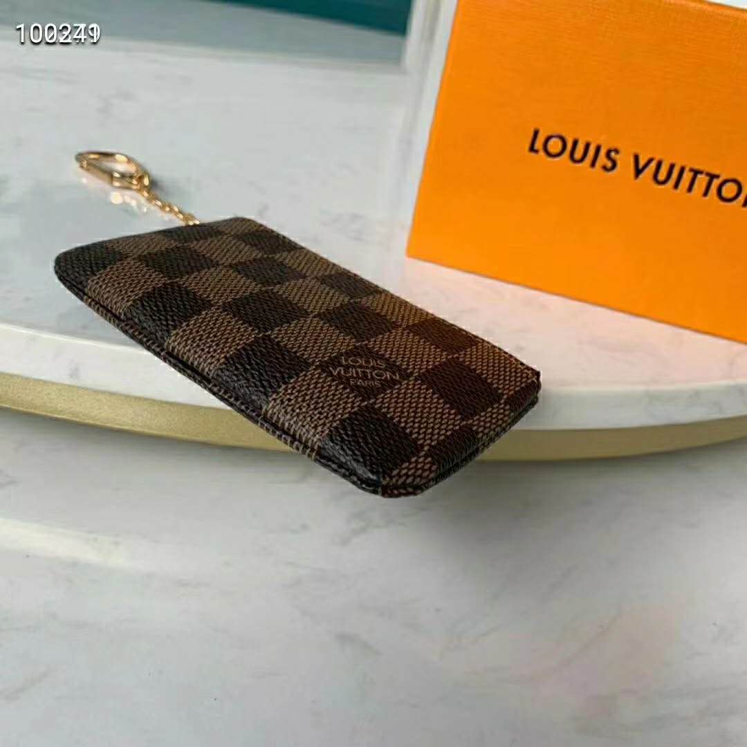 Louis Vuitton Key Pouch Damier Ebene 2158
